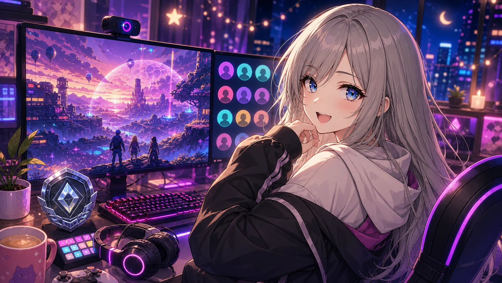 愛原れいこ、深夜ゲリラのAPEX参加型ランク シルバー帯で交代しながらゴールドを目指した2時間 のV-BUZZ独自アイキャッチ