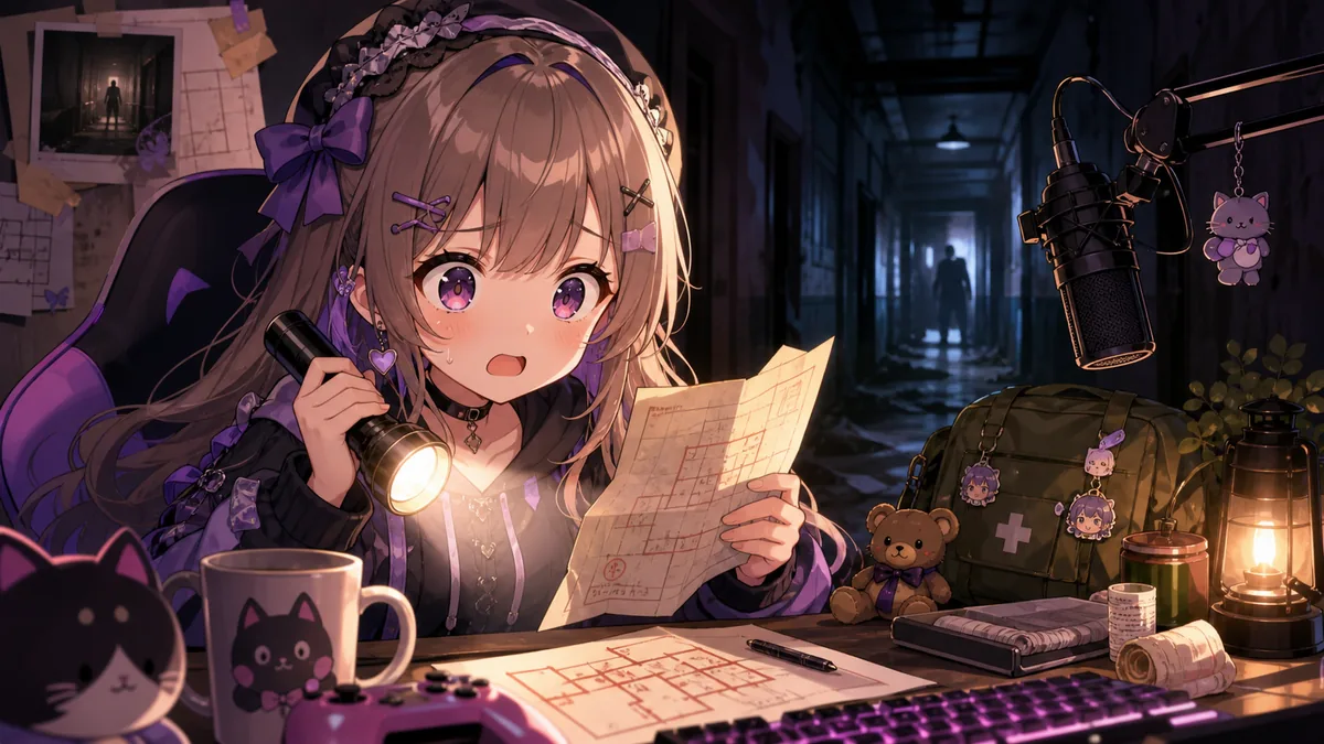 愛原れいこ『バイオハザード レクイエム』#7 東側突入から地下の突破まで声で立て直す初見実況 のV-BUZZ独自アイキャッチ
