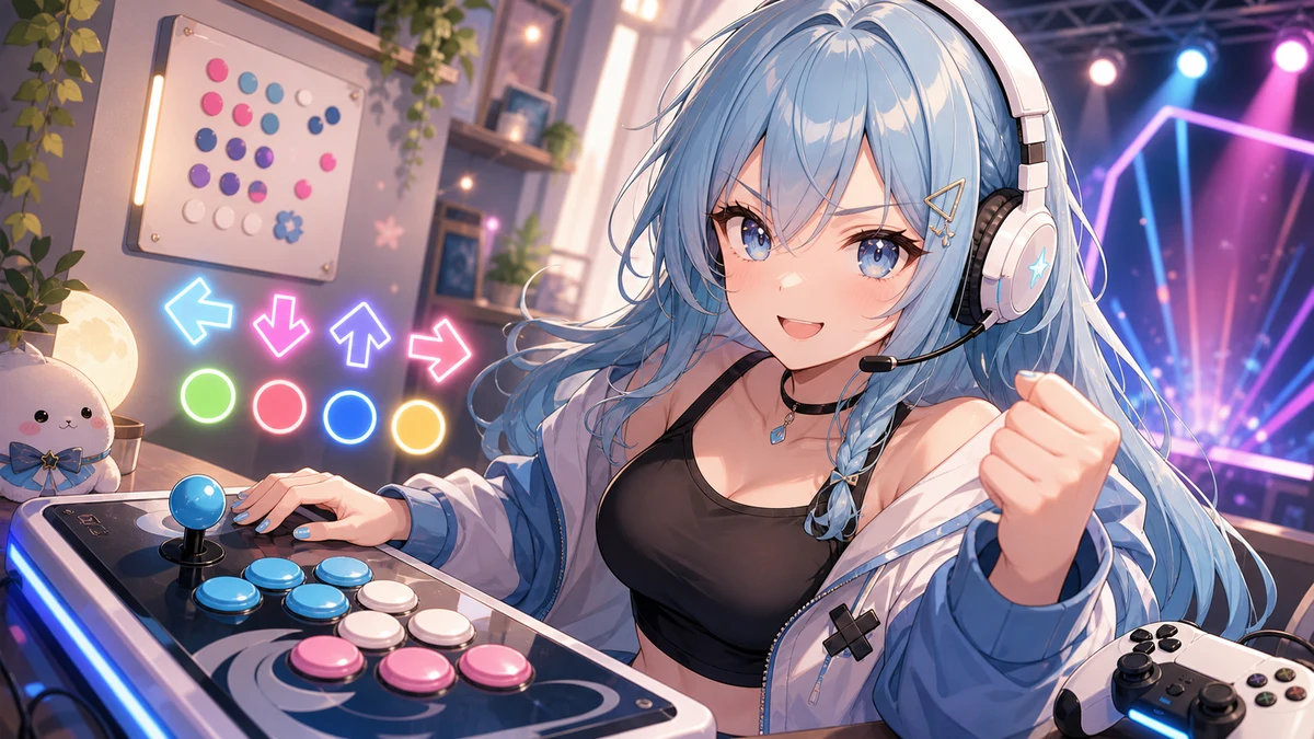 藍沢エマ『スト6』大谷コーチングから次鋒カスタムへ 対策確認と実戦でスクリム前の課題が見えた4時間 のV-BUZZ独自アイキャッチ