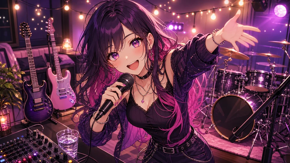 結束バンド曲で配信の速度を作った序盤