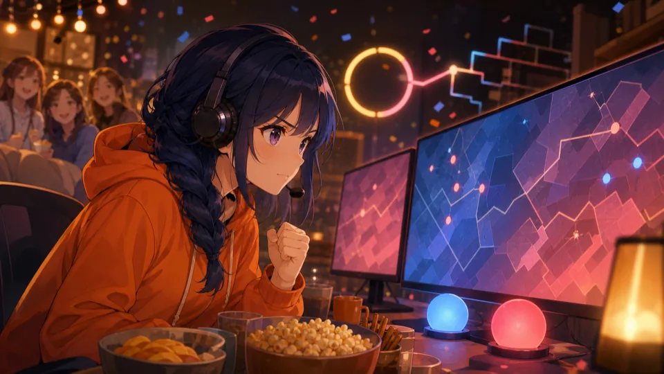 フラクチャー終盤で声援を送るWatch Partyのイメージ