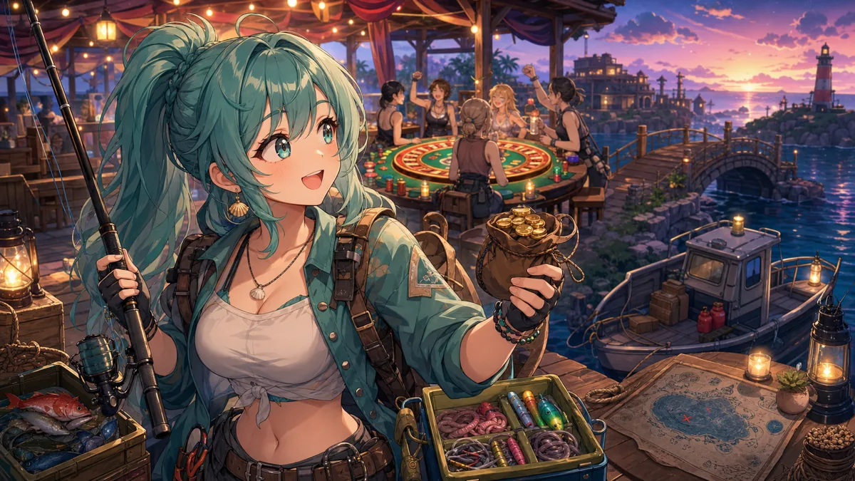 雨庭やえ『AiRY RUST』DAY2、カジノイベントから釣りと深海計画へ 130人超スト鯖で役割が見えた4時間半 のV-BUZZ独自アイキャッチ