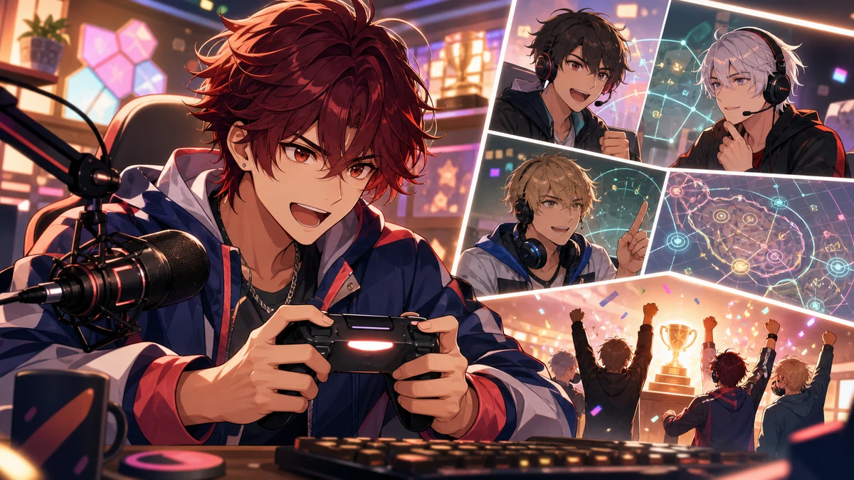 柊ツルギ、SCARZ CUP本番APEX動画を公開 裏課題からチャンピオン、二次会スト6まで走った55分 のV-BUZZ独自アイキャッチ