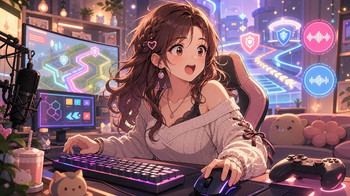 緋月ゆい、APEX現環境を“ミリしら”から確認 キーマウ練習と久々フルパで感覚を戻した4時間半 のV-BUZZ独自アイキャッチ