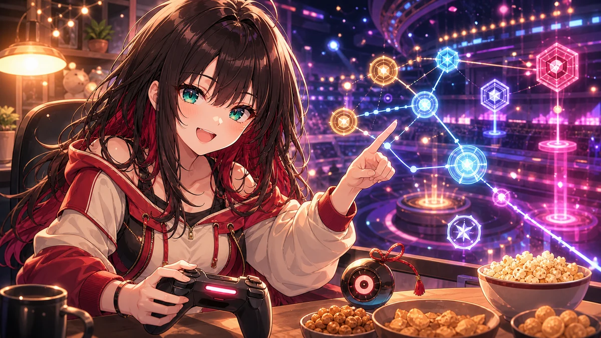緋月ゆい『ゼンレスゾーンゼロ』#32 ホロウ・ザ・ヒーローで大会の熱と不穏な改ざんが重なった回 のV-BUZZ独自アイキャッチ