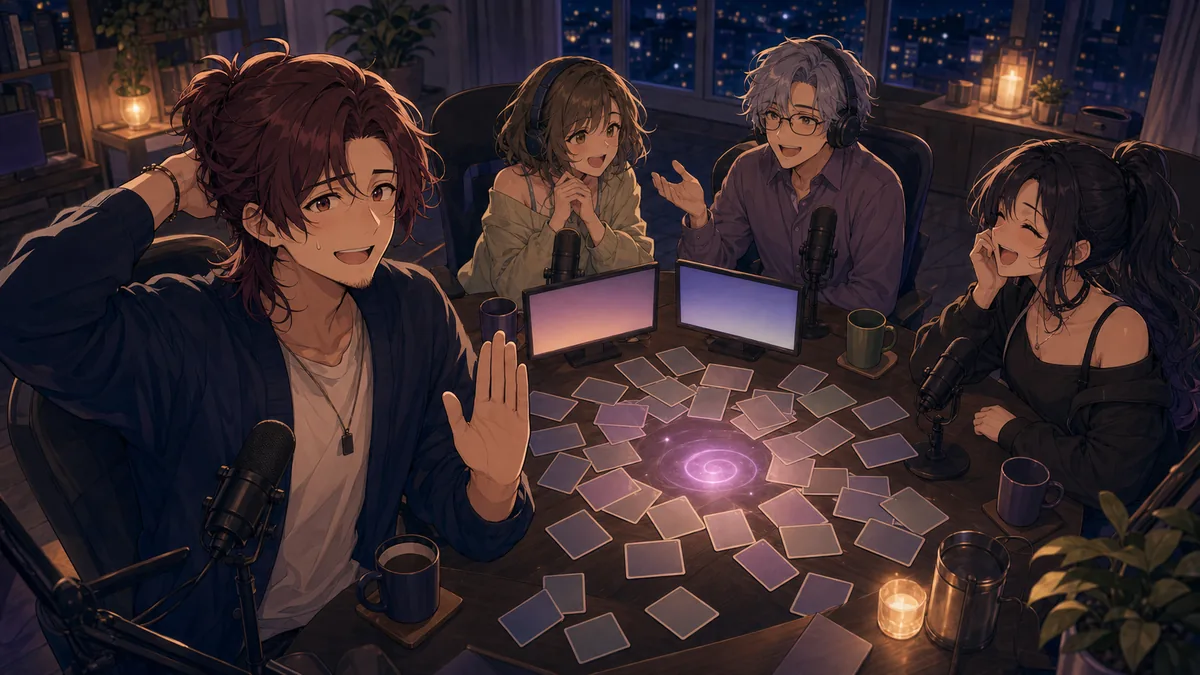 全滅後に会話を整える深夜マルチのイメージ