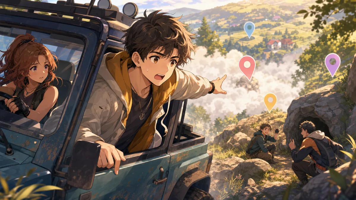 一ノ瀬うるはリーダー化と救助判断をイメージしたオリジナルイラスト