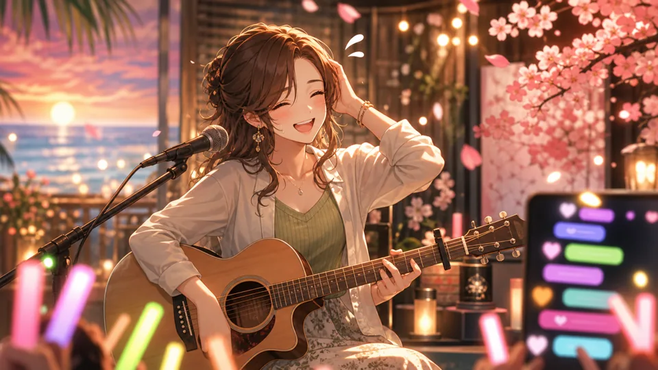 初挑戦の『SUMMER SONG』から『チェリー』へ、曲間の迷いも聴ける
