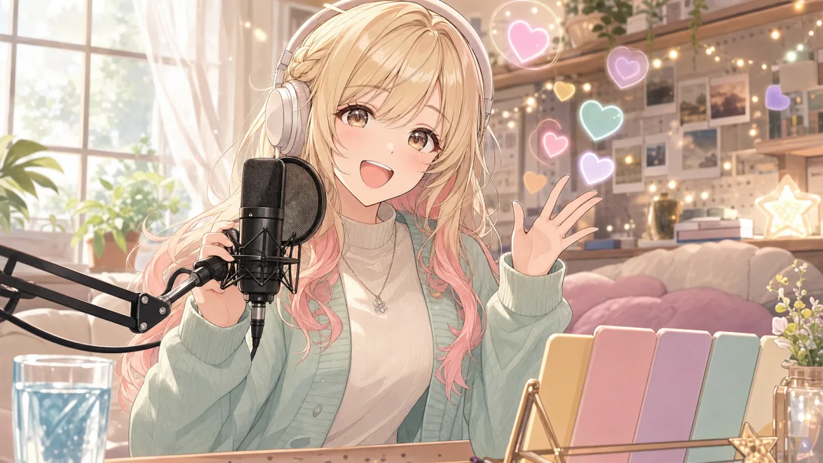 百地波瑠、20高評価ごとに1曲の歌枠 リクエストと記憶を頼りに13曲へ伸びた6月13日 のV-BUZZ独自アイキャッチ