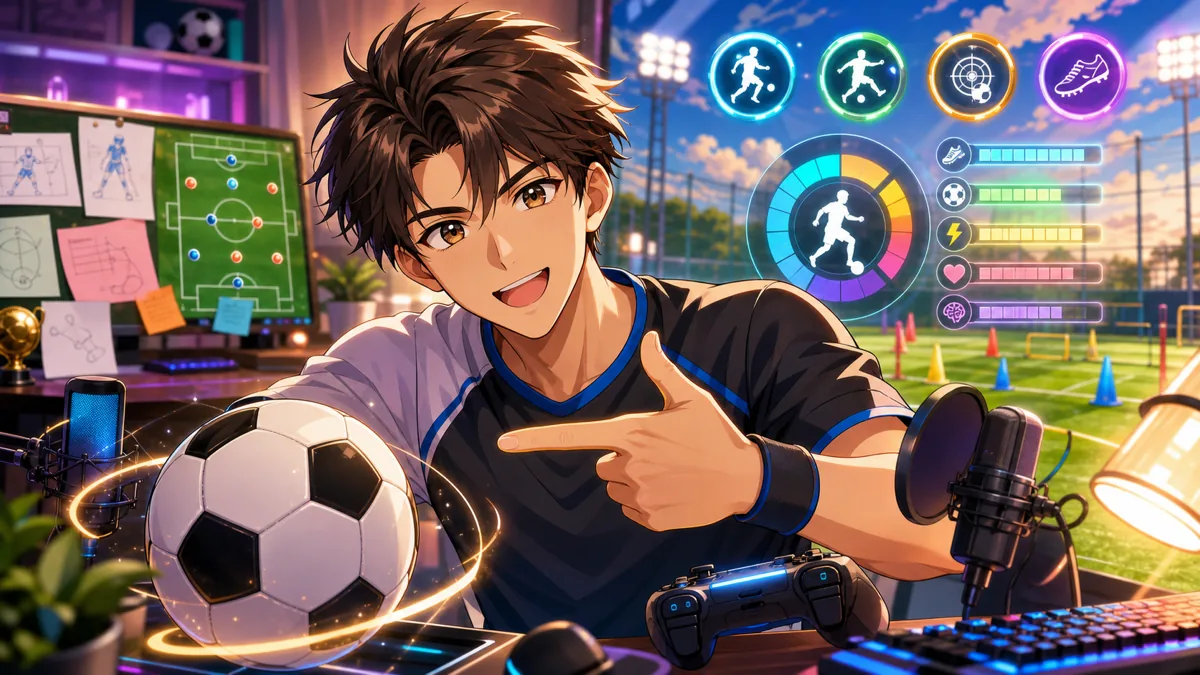 桜桃みくも『キャプテン翼 RISE OF NEW CHAMPIONS』で“みくお”育成へ 東邦学園から始まるファンタジスタ作り のV-BUZZ独自アイキャッチ