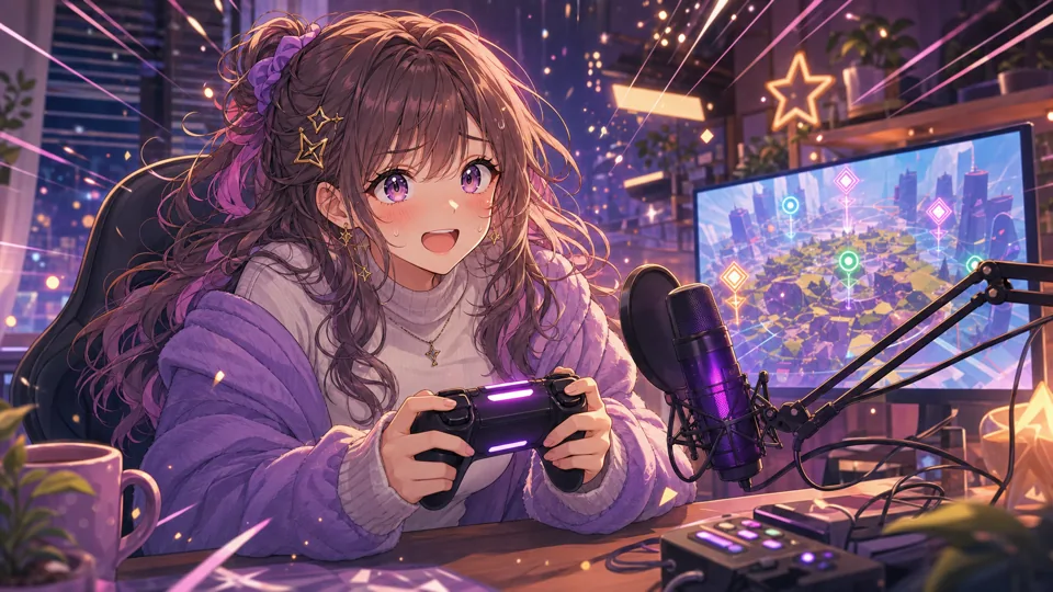 開始準備とコントローラーを確かめるApex配信イメージ