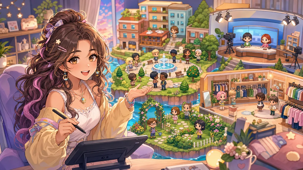 領国つかさ、『トモダチコレクション わくわく生活』続き回で住人を一気に追加 Mii作りの上達と島の会話が見えた3時間 のV-BUZZ独自アイキャッチ
