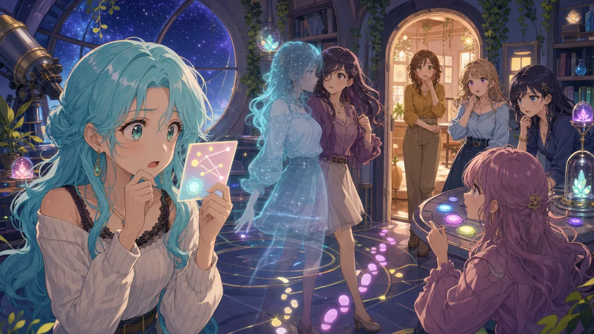 変身役職で疑いが重なる終盤を描いたオリジナルイラスト