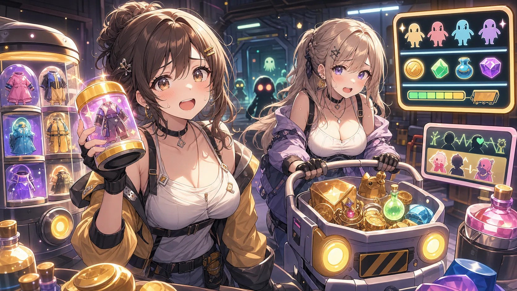 夜見れな『R.E.P.O.』2人コラボ アルス・アルマルとスキン集め、9時間超の探索で見えた慎重さ のV-BUZZ独自アイキャッチ