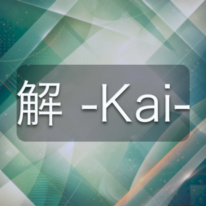 解 -Kai- のV-BUZZ独自プロフィールカード