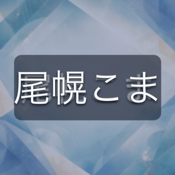 尾幌こま のV-BUZZ独自プロフィールカード